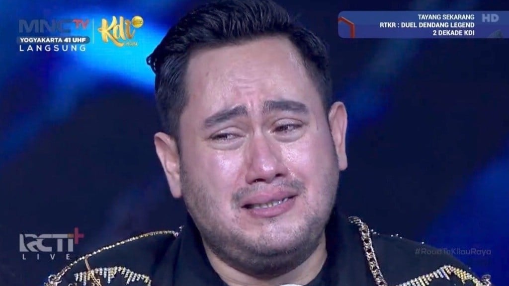 Tangis King Nassar Pecah saat Kenang Momen Audisi di RTKR: Duel Dendang Legend 2 Dekade KDI 