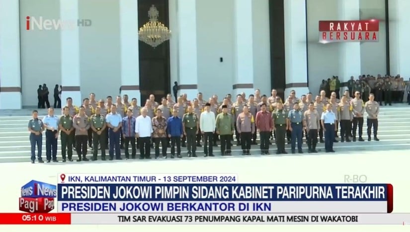 Presiden Jokowi Berkantor di IKN hingga Pelantikan Presiden Terpilih