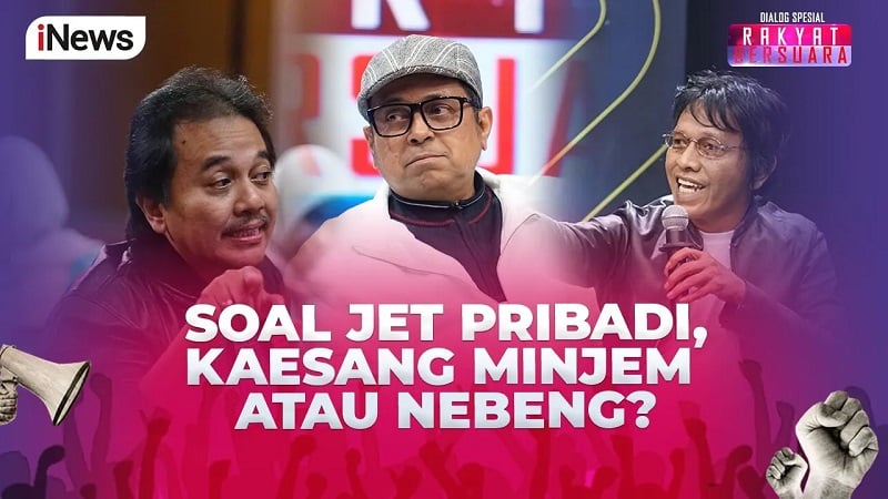 Jet Pribadi Kaesang, Babe Haikal: Mau Minjem atau Nebeng, Proses Aja! 