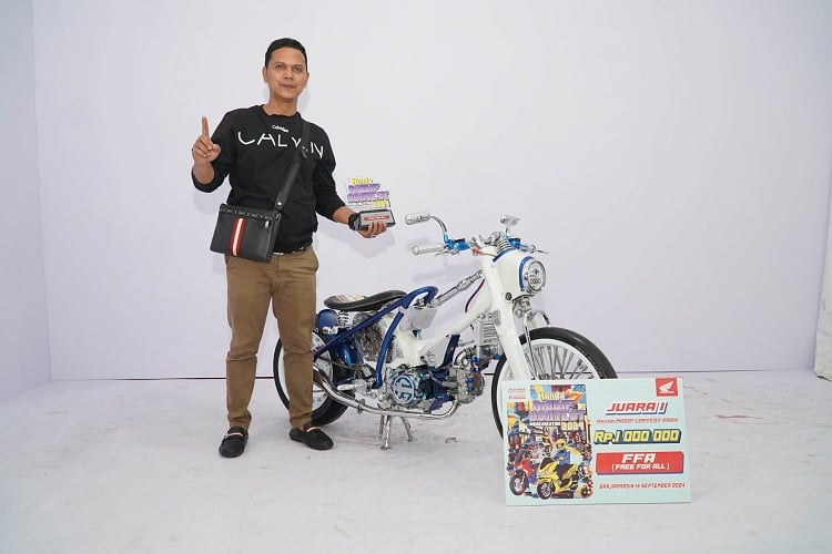 Hadir di Kalimantan, Karya Honda Modif Contest Curi Perhatian