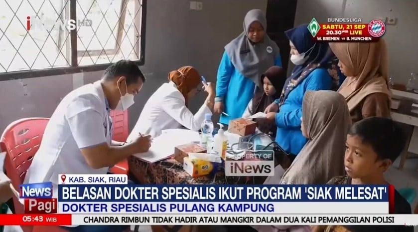 Belasan Dokter Spesialis Pulang Kampung, Berikan Layanan Kesehatan Masyarakat