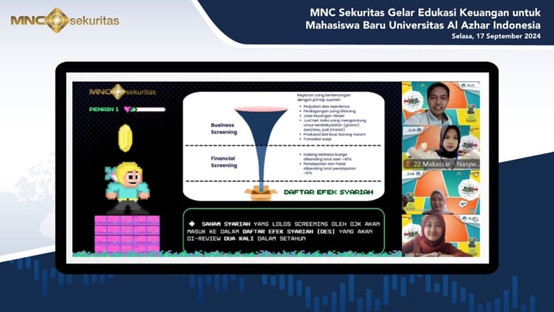 MNC Sekuritas Gelar Edukasi Keuangan untuk Mahasiswa Baru Universitas Al-Azhar Indonesia