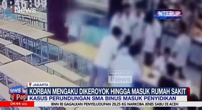 Kasus Perundungan SMA Binus Masuk Penyidikan, Korban Mengaku Dikeroyok