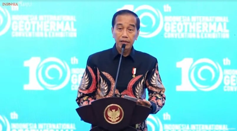 Buka Indonesia International Geothermal Convention and Exhibition, Jokowi: Saya Harap Bisa Hasilkan Terobosan Besar