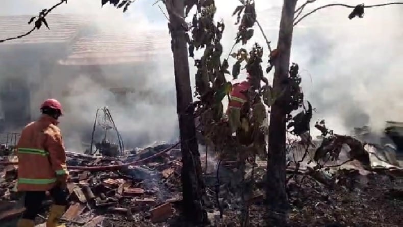 Kebakaran SMP di Lampung, Penangkaran Burung Murai Ikut Ludes