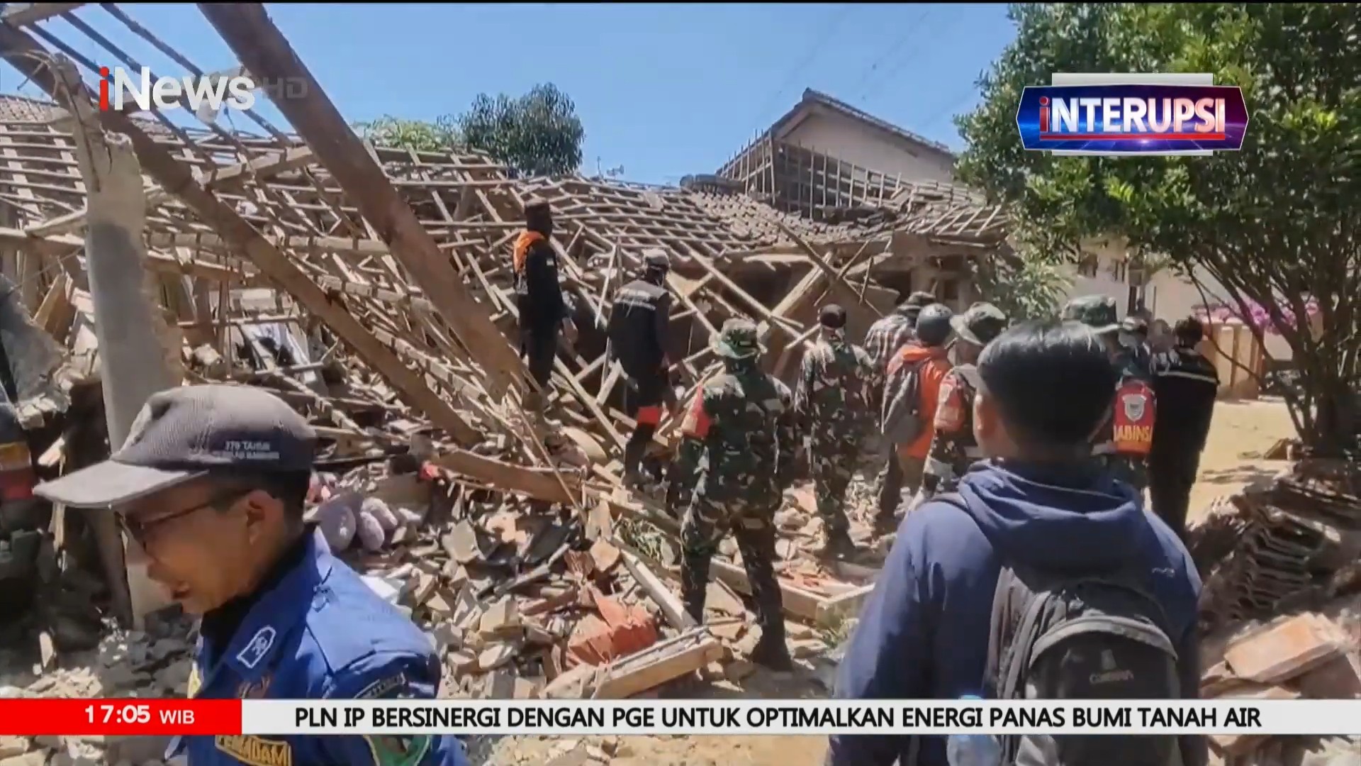 Kondisi Terkini PascaGempa di Kecamatan Kertasari, Kabupaten Bandung