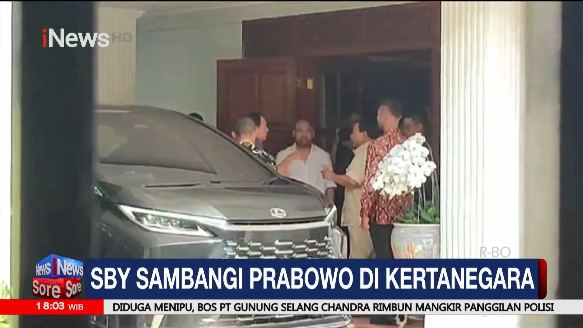 Presiden ke-6 SBY Temui Presiden Terpilih Prabowo Subianto