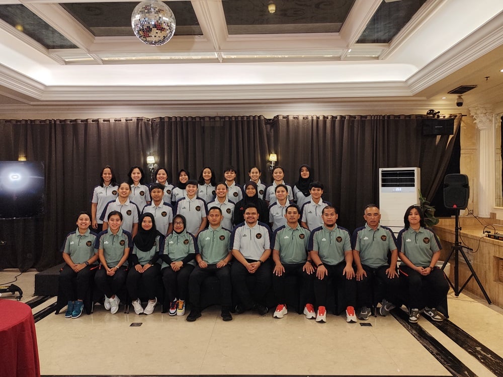 FFI Lepas Timnas Futsal Putri Indonesia Berlaga di NSDF Women's Futsal Championship 2024