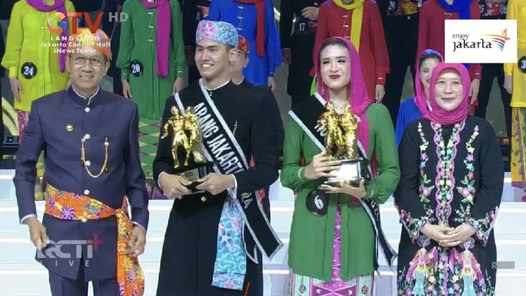 Selamat! Muhammad Hafidz dan Aliya Nissa Thalib Dinobatkan sebagai Abang None Jakarta 2024