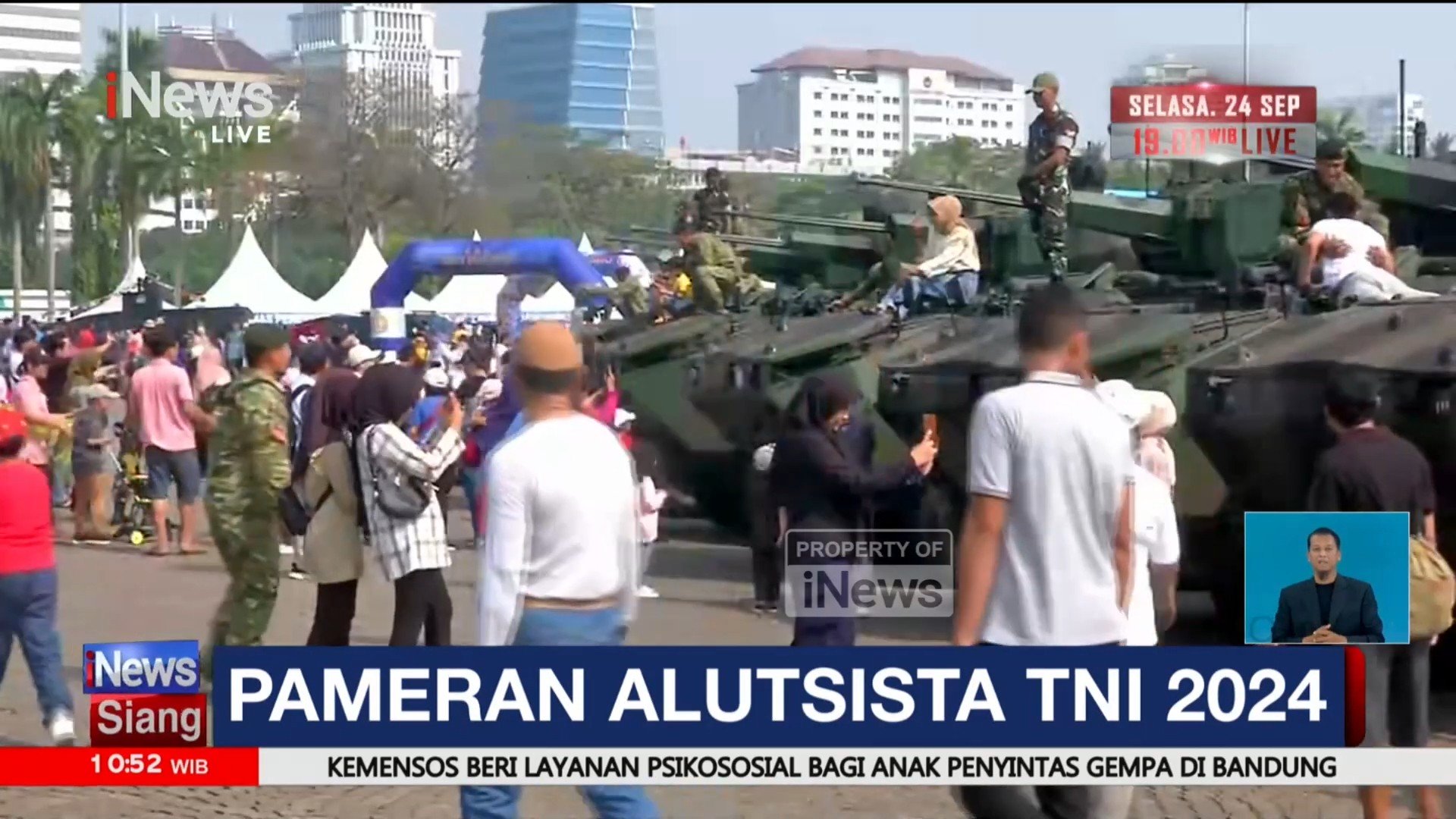 HUT Ke-79, TNI Gelar Pesta Rakyat hingga Pameran Alutsista di Monas