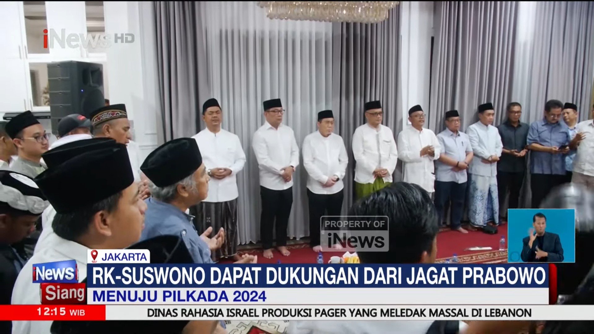 RK-Suswono Dapat Dukungan dari Jagat Prabowo