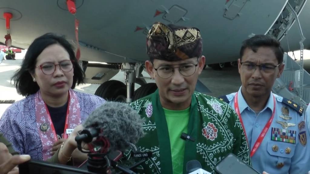 Sandiaga Uno Apresiasi Bali International Air Show 2024, 5 Ribu Tiket Ludes Terjual!