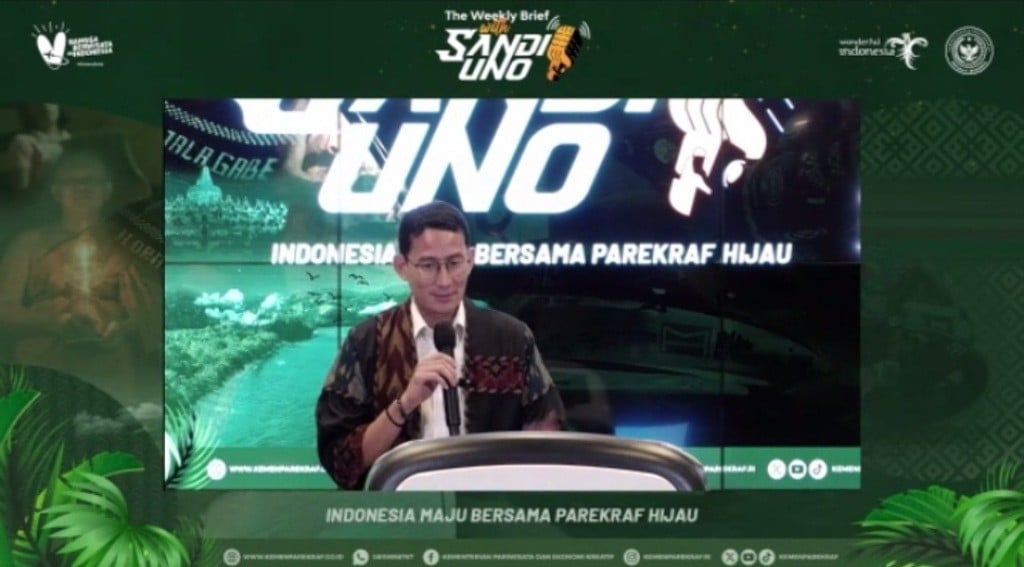 Reaksi Sandiaga Uno usai Dikritik Reza Arap terkait Kunjungan IShowSpeed, Lapang Dada