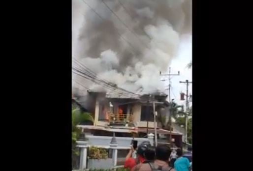 Kebakaran 3 Rumah di Jogja, Warga Panik Berhamburan Keluar