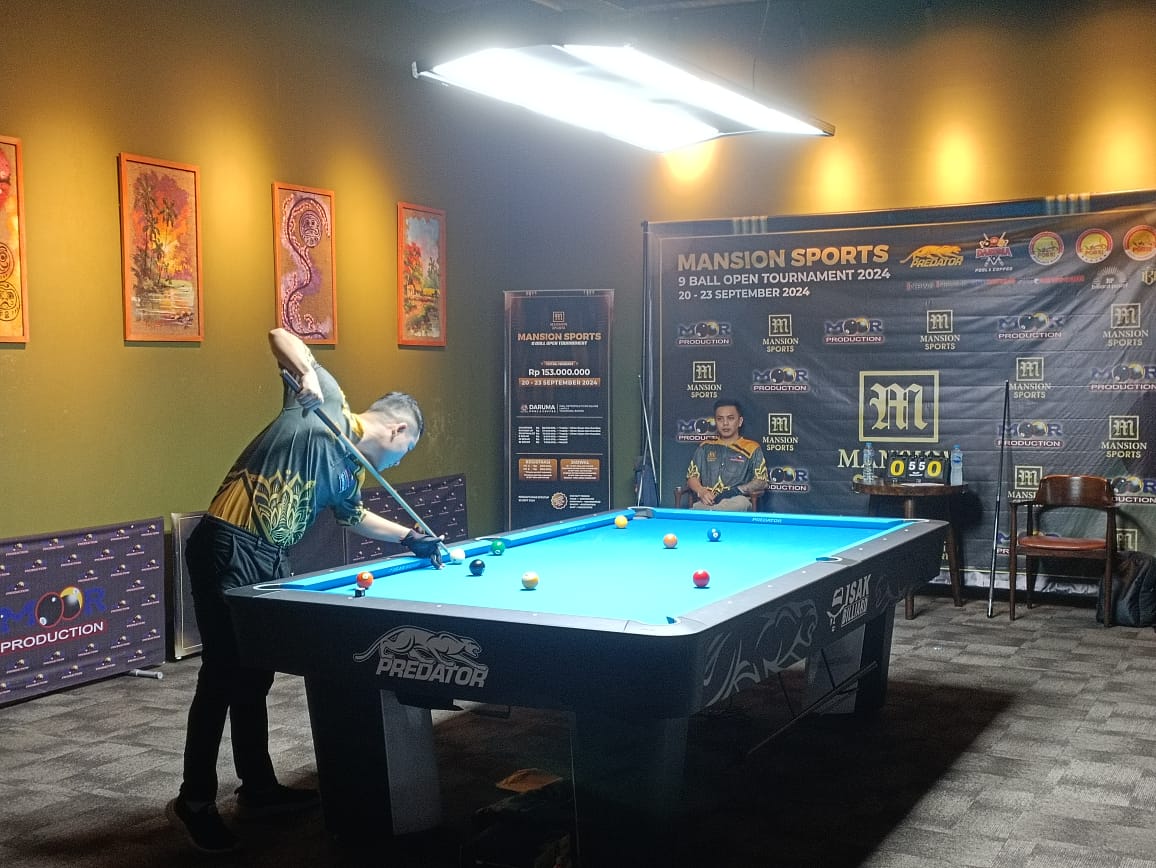 Hasil Lengkap Semifinal Mansion Sports 9 Ball Open Tournament 2024: Juan Tiger Vs Febriyan Tepong di Final