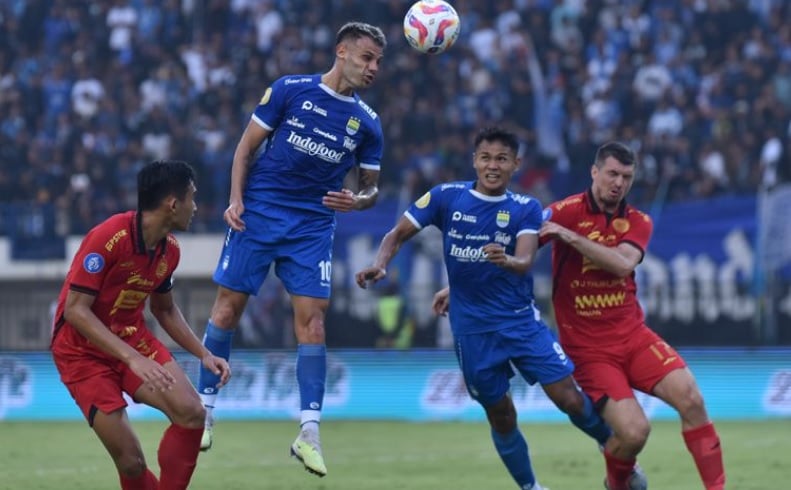 Hasil Persib Vs Persija: Striker Timnas Cetak Gol, Maung Bandung Unggul di Babak Pertama