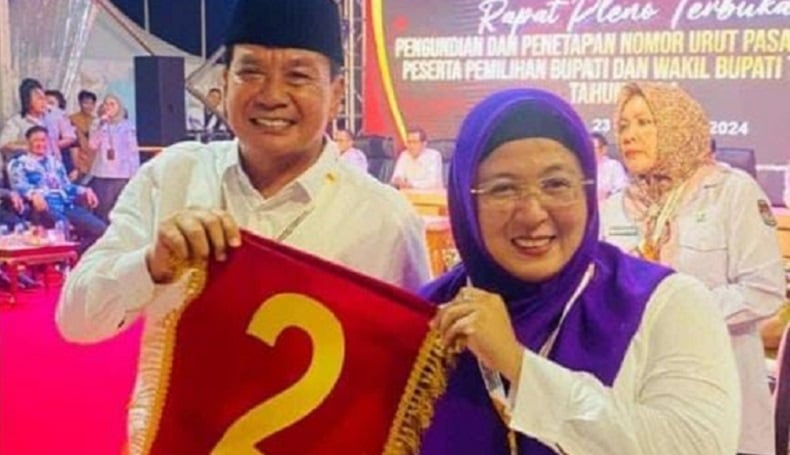 Maesyal-Intan Dapat Nomor Urut 2 di Pilkada, Simbol Dua Pemimpin akan Nakhodai Kabupaten Tangerang