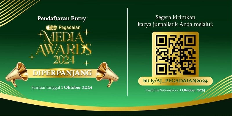 Para Jurnalis Segera Merapat! Pegadaian Media Awards 2024 Diperpanjang