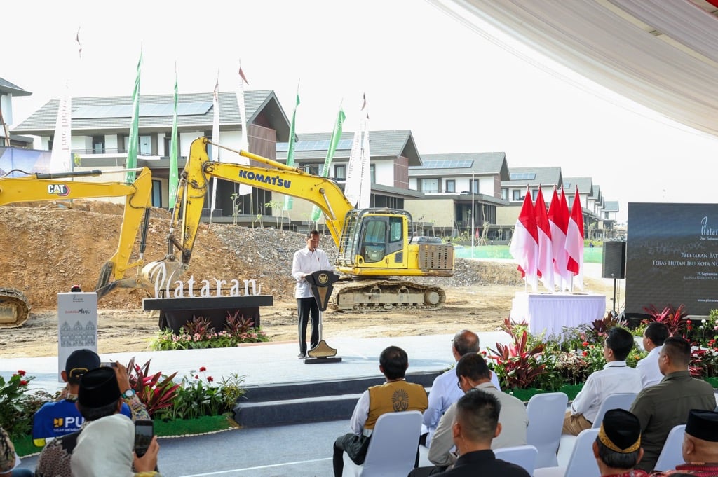 Jokowi Groundbreaking Teras Hutan Ibu Kota Nusantara, Nilainya Tembus Rp25 Miliar