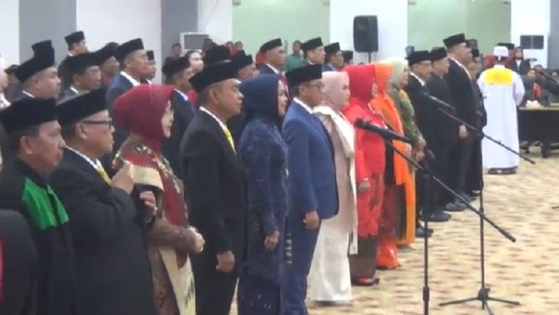 2 Kader Perindo Dilantik Jadi Anggota DPRD Sulteng, Marselinus dan Mahfud