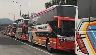 Sultan Palur PO Rosalia Indah Borong 18 Bus dari Karoseri New Armada dan Laksana, Pakai Livery Baru