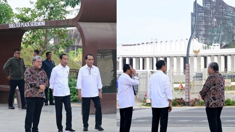 Fahri Hamzah Disindir Netizen usai Unggah Foto bareng Jokowi di IKN: Jilat Ludah Sendiri