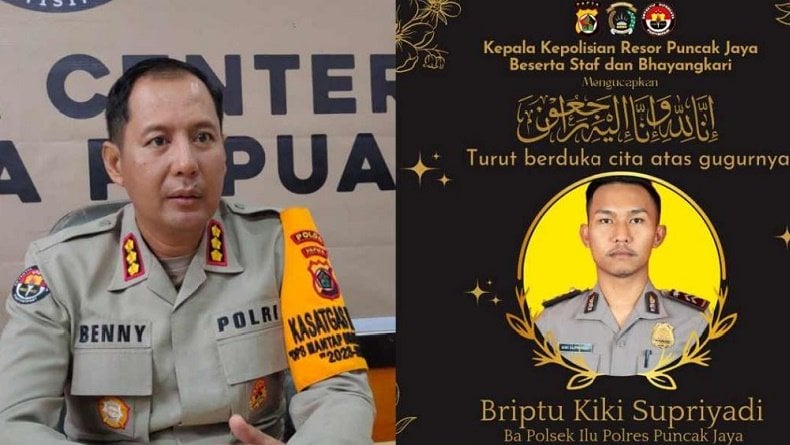 Kronologi 4 Polisi Diserang OTK di Puncak Jaya, Diberondong Tembakan 1 Personel Gugur