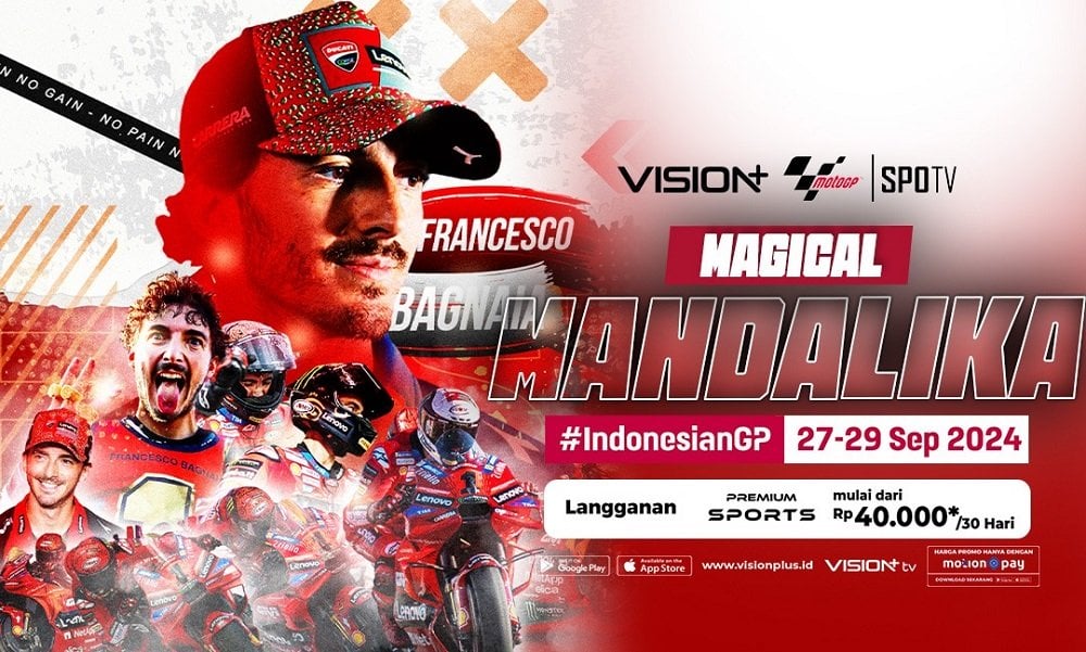 Jadwal dan Link Live Streaming MotoGP Indonesia 2024