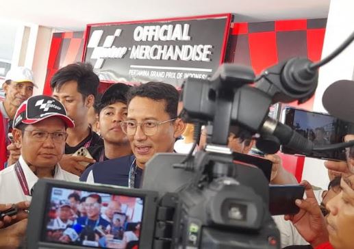 Sandiaga Ungkap MotoGP di Sirkuit Mandalika Dongkrak Pertumbuhan Ekonomi