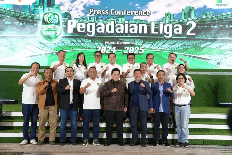 Dukung Kemajuan Sepak Bola, Pegadaian Kembali Jadi Sponsor Utama Liga 2