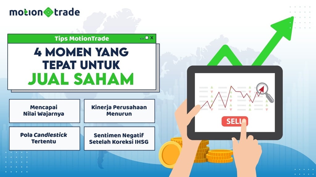 Tips MotionTrade: 4 Momen Tepat untuk Menjual Saham