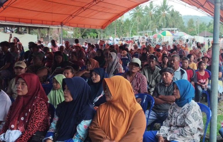 Disambut Meriah, Koalisi Beramal Banggai Gelar Dialog di Desa Dwipa Karya