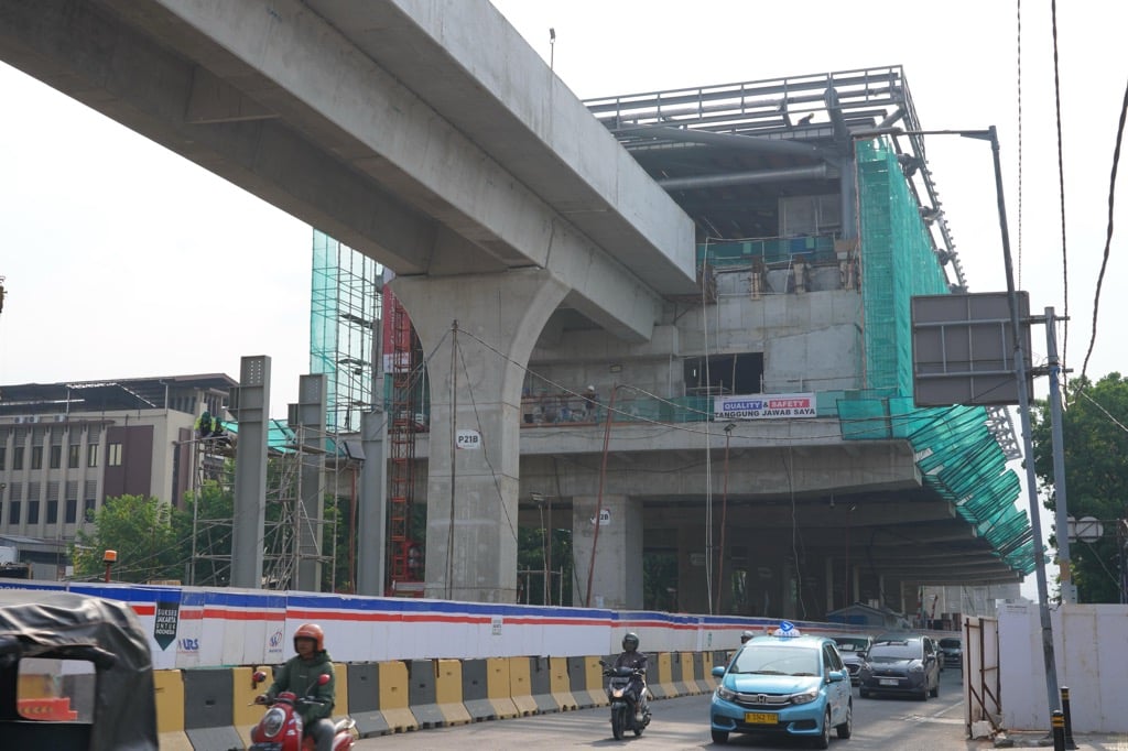 Siap Test Track, LRT Velodrome-Manggarai bakal Beroperasi 2026