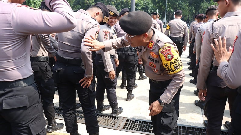 Anggota DPR, DPD dan MPR Dilantik Besok, 5.614 Personel Gabungan Dikerahkan