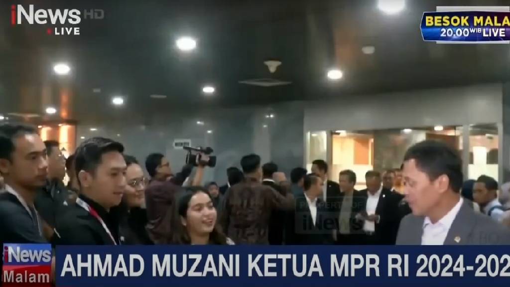 Ahmad Muzani Jadi Ketua MPR Periode 2024-2029