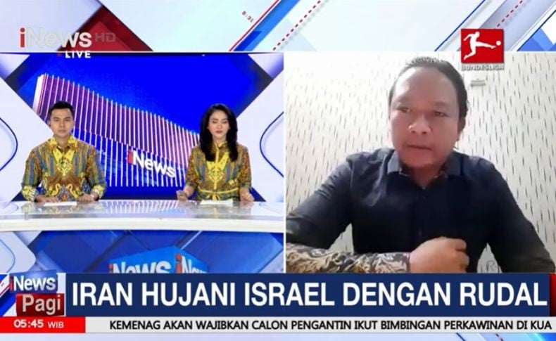 Cerita WNI di Iran saat Serangan Rudal ke Israel