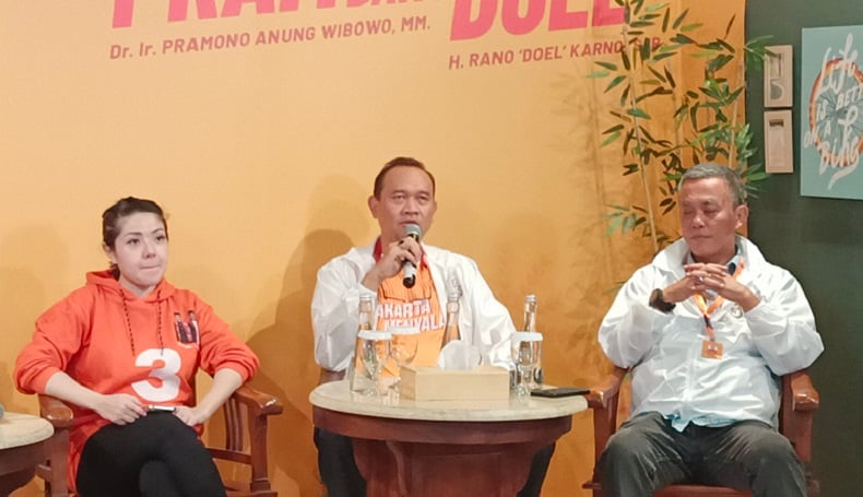 Cak Lontong Pastikan Pramono-Rano Karno Tak akan Serang Personal di Debat Pilgub Jakarta