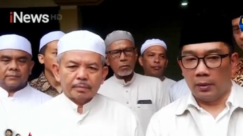 Ridwan Kamil Kunjungi Ponpes Daarul Ishlah, Minta Doa untuk Pilkada 2024