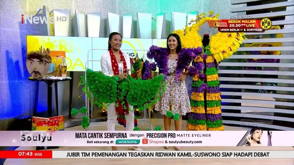 Morning Update: Cerita Gaun Daur Ulang Migi Rihasalay yang Tampil di Jember Fashion Carnaval 2024   