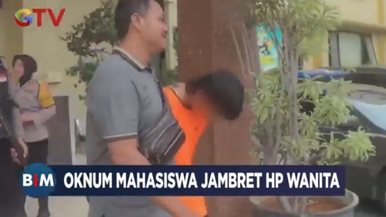 Oknum Mahasiswa di Bogor Nekat Jambret HP Perempuan