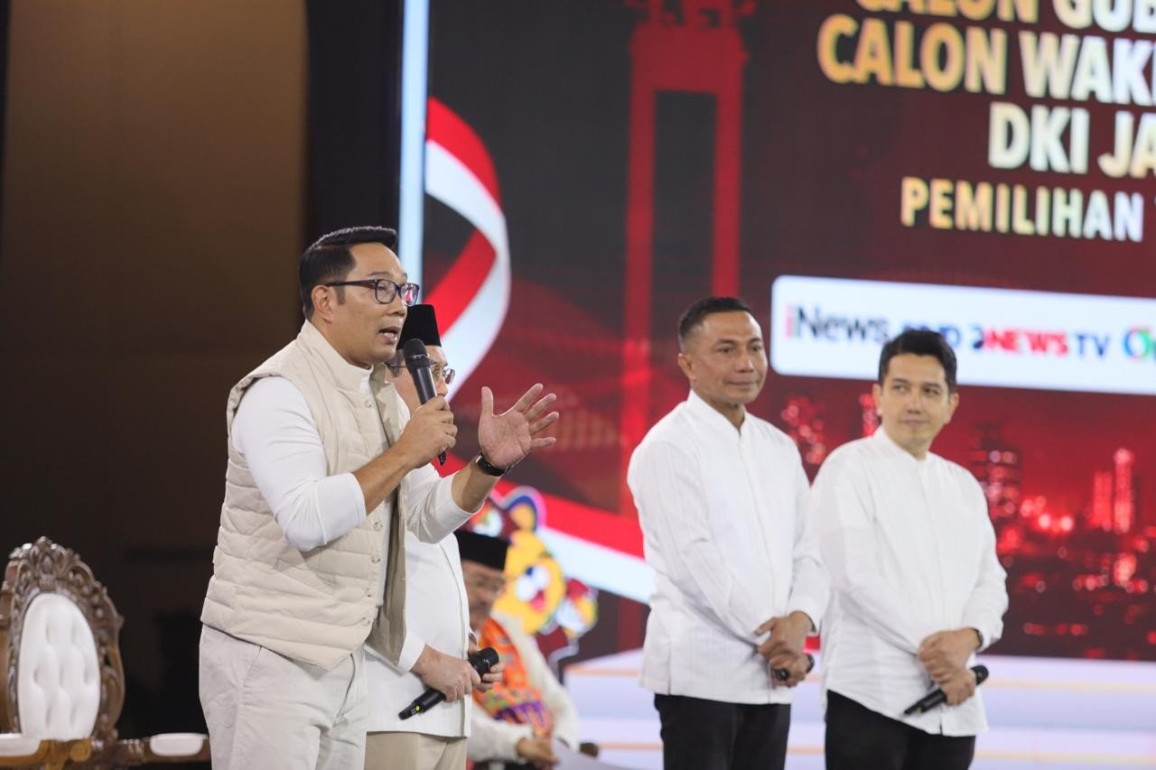 RK Bersyukur Debat Perdana Pilgub Jakarta Hangat dan Gembira, Tak Ada Serangan Personal