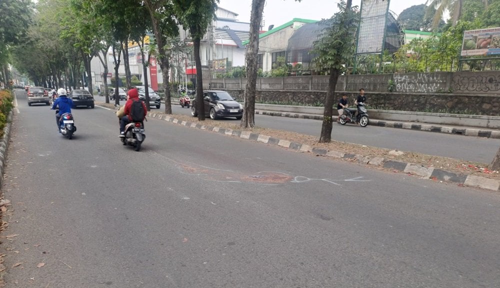 Motor Trail Hilang Kendali di Pondok Aren, Tabrak Pohon hingga Pengemudi Tewas