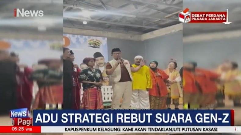 Berbagai Strategi Cagub-Cawagub Jakarta Rebut Suara Gen Z