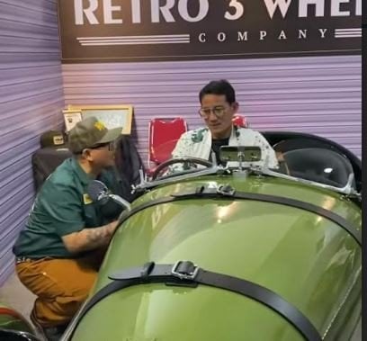 Hadiri Kustomfest 2024, Sandiaga Uno: Pemerintah Dukung Industri Motor Kustom