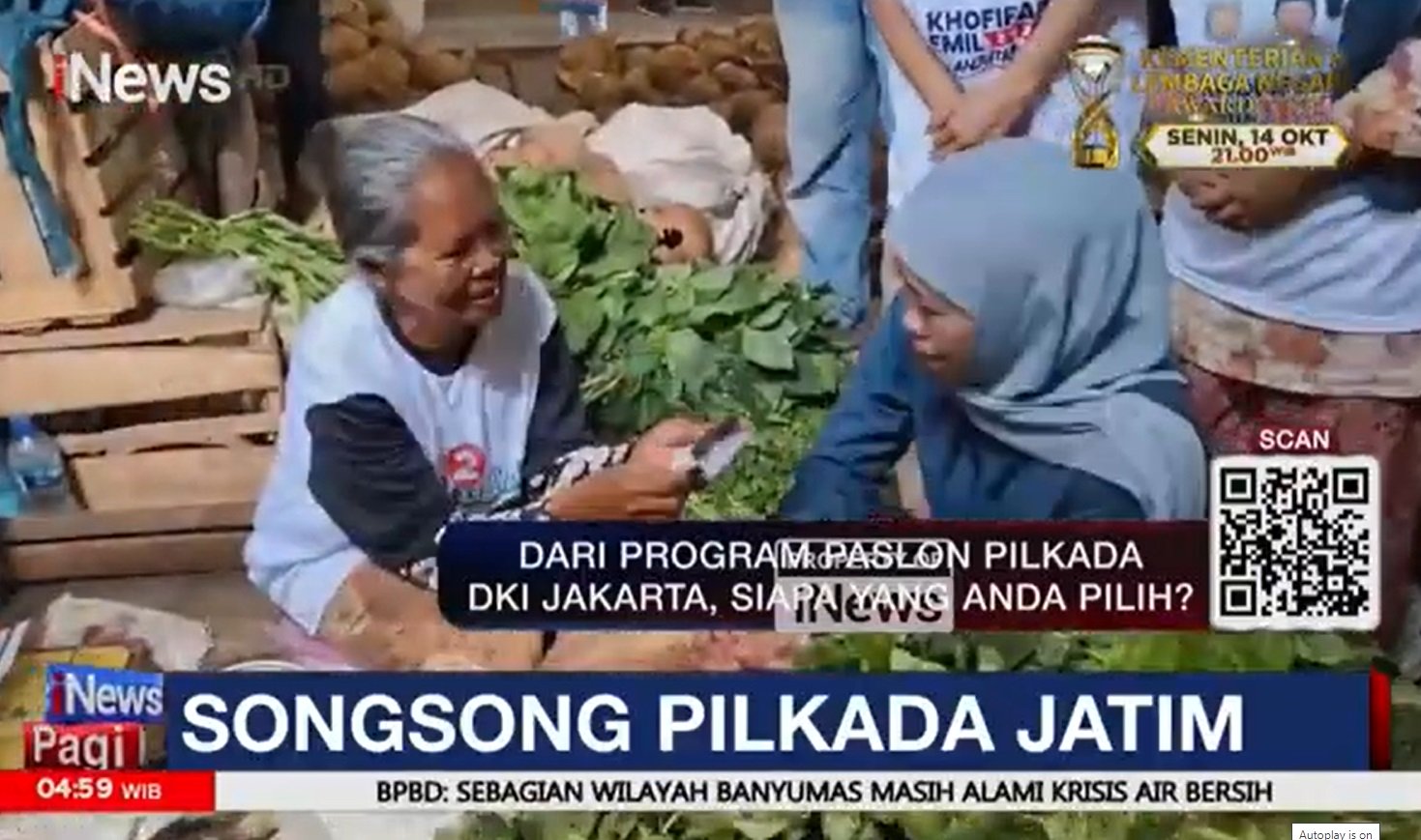 Blusukan ke Pasar Sayur Magetan, Khofifah Serap Aspirasi Pedagang