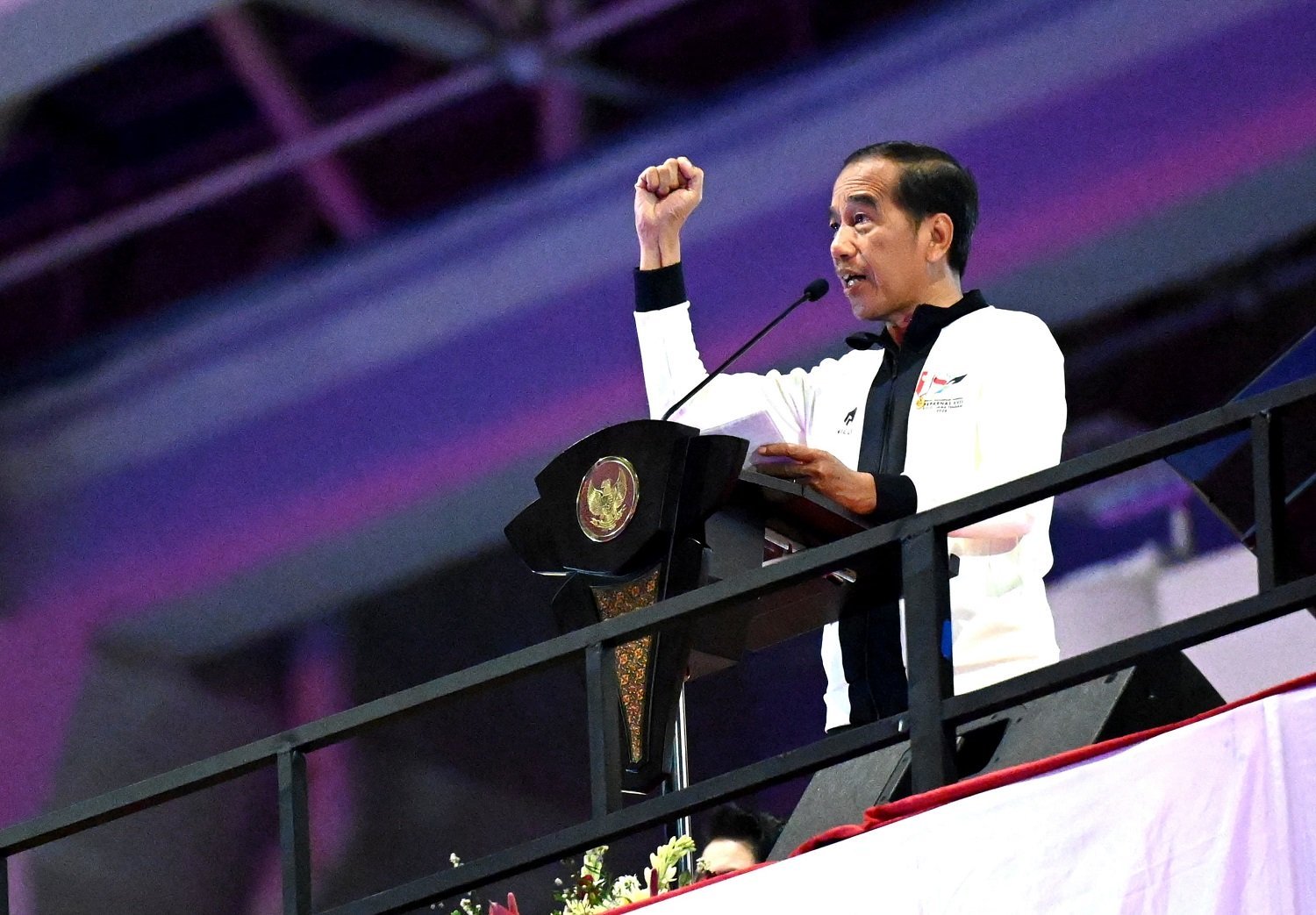 Buka Perpanas XVII, Begini Pesan Jokowi kepada Para Atlet