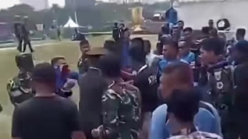 Pencopet Nekat Beraksi saat HUT TNI di Monas, Langsung Diciduk Prajurit