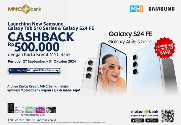 Sudah Rilis! Begini Cara Hemat Miliki Samsung Galaxy Tab S10 dan Samsung Galaxy S24 FE