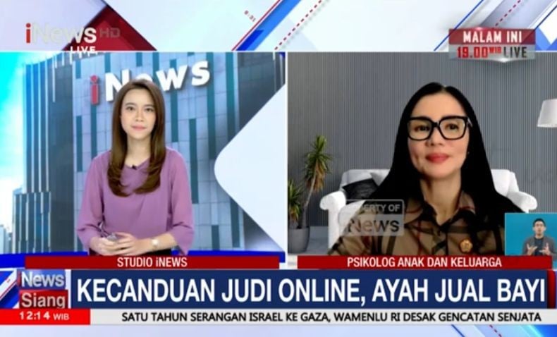 Ayah Tega Jual Anak gegara Kecanduan Judi Online, Begini Penjelasan Psikolog