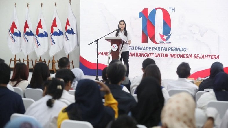 HUT ke-10 Perindo, Angela Tanoesoedibjo Canangkan 3 Transformasi Kerja Partai